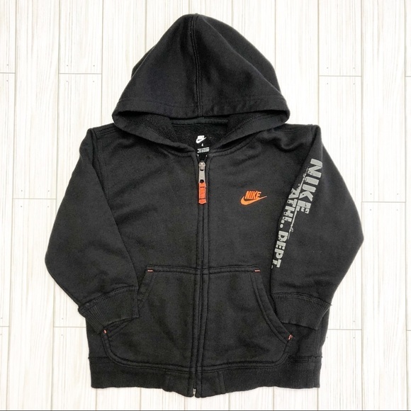 🌸🌼Boy's Nike Full-Zip Hoodie Fleece Sweatshirt - Picture 1 of 5